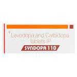 Syndopa110　シンドパ、ジェネリックシネメット、レボドパ100mg　カルビドパ10mg　箱